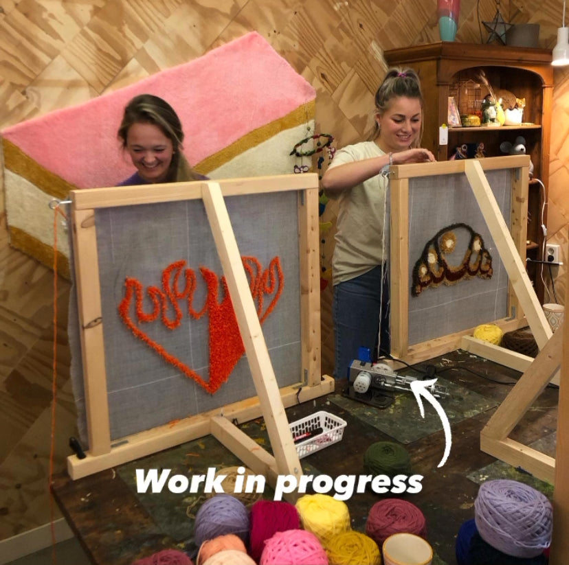 Tuft workshop - tuft je eigen wand of vloerkleed