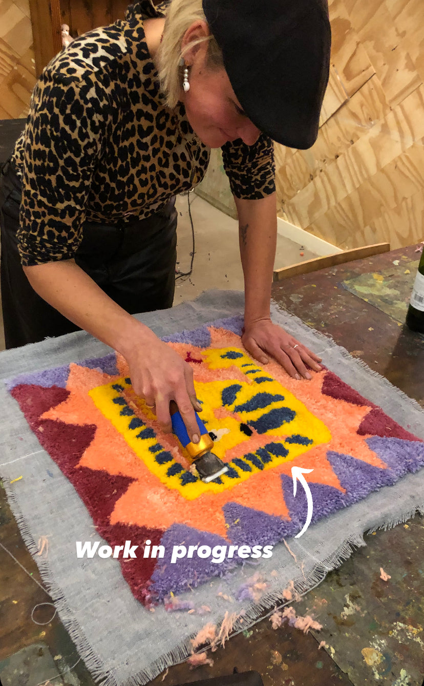 Tuft workshop - tuft je eigen wand of vloerkleed