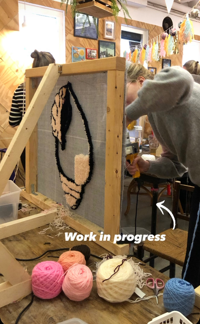 Tuft workshop - tuft je eigen wand of vloerkleed