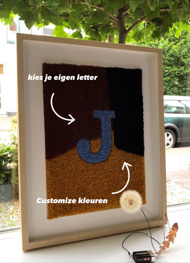 Ingelijst wandkleed
